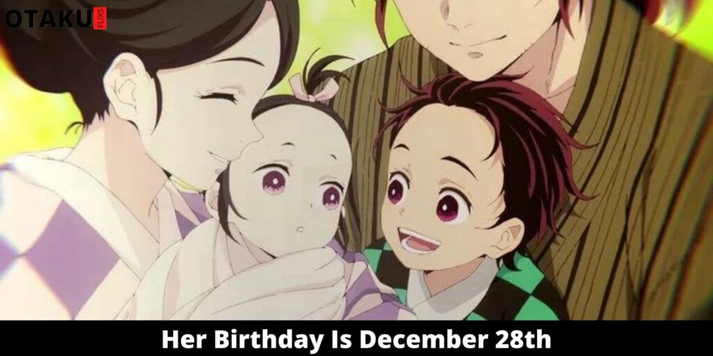 Nezuko Kamado Birthday Is December 28th