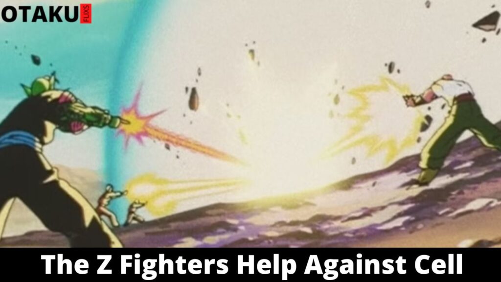 The Z Fighters Help Against Cell